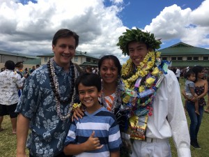 Timothy's Graduation from Kamehameha Schools Maui